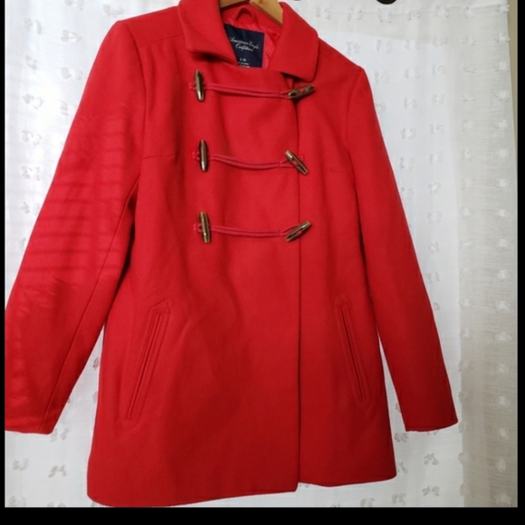 American eagle wool mix jacket size large - Picture 10 of 10